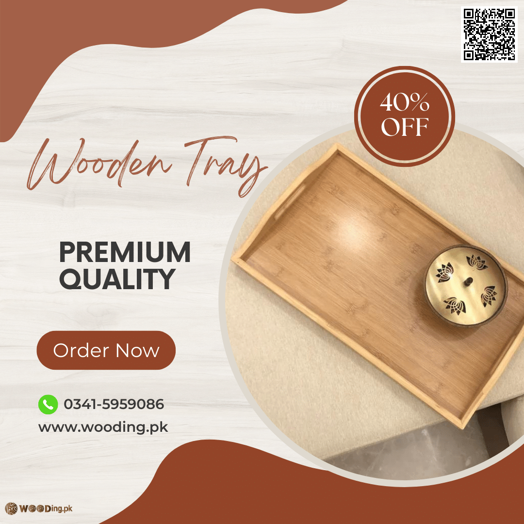 Polished Wooden tray